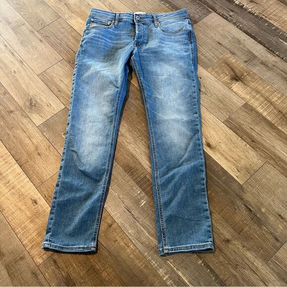 Jack & Jones slim Glenn men’s jeans size 34/30 - Picture 1 of 8